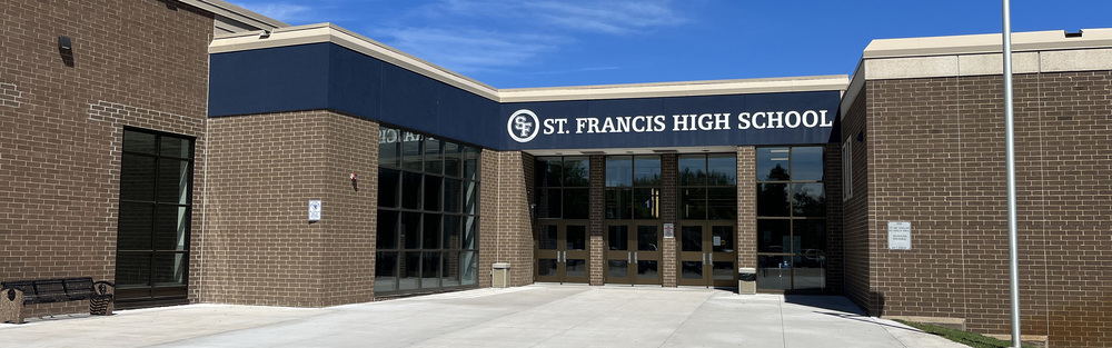 Image: The front of the High School
