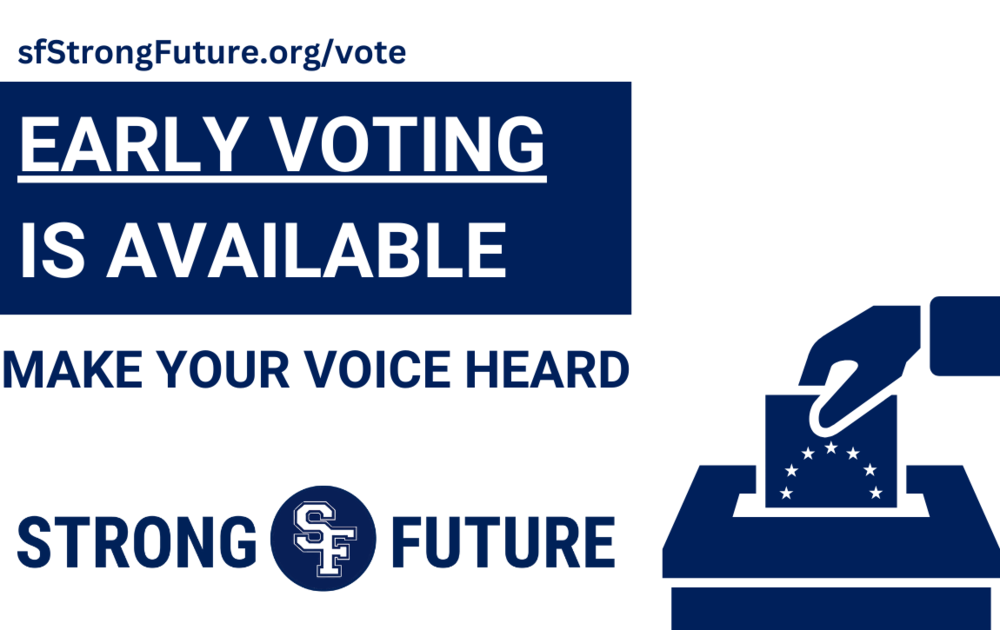 Don't Early Voting Is Available for the Referendum Cedar